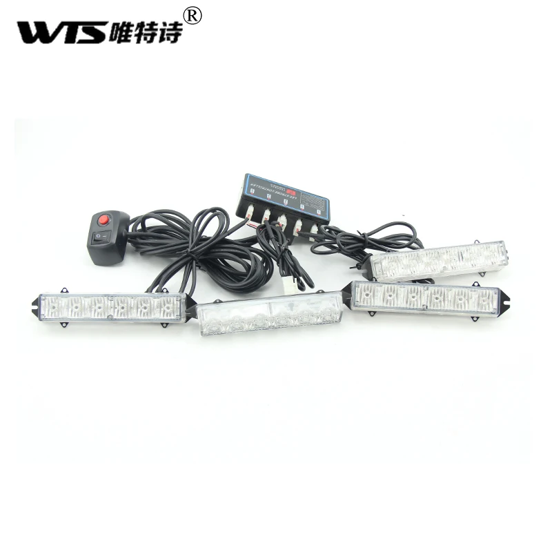 4*6 светодиодов высокомощные автомобильные стробоскопы 24 светодиода лампа