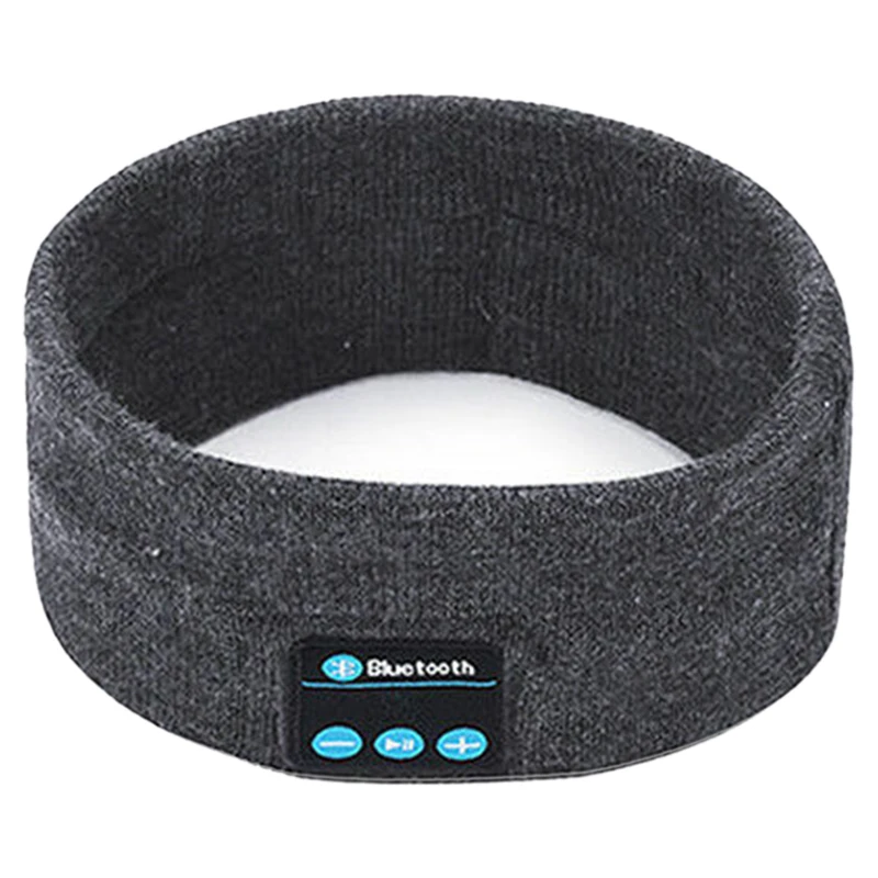 Gray ABGN Горячие-беспроводные Bluetooth темно-серые стерео наушники гарнитура Спорт сна оголовье микрофон большой мощности - Цвет: Gray