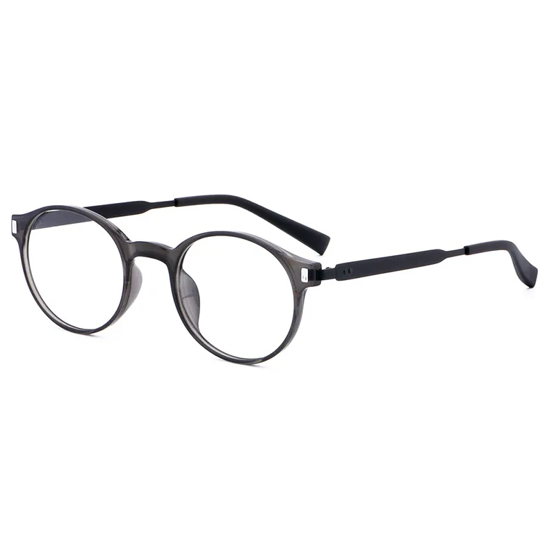 

CUBOJUE Vintage Prescription Glasses Men Women Retro Round TR90 Spectacles Transparent Progressive Photochromic Multifocal UV400