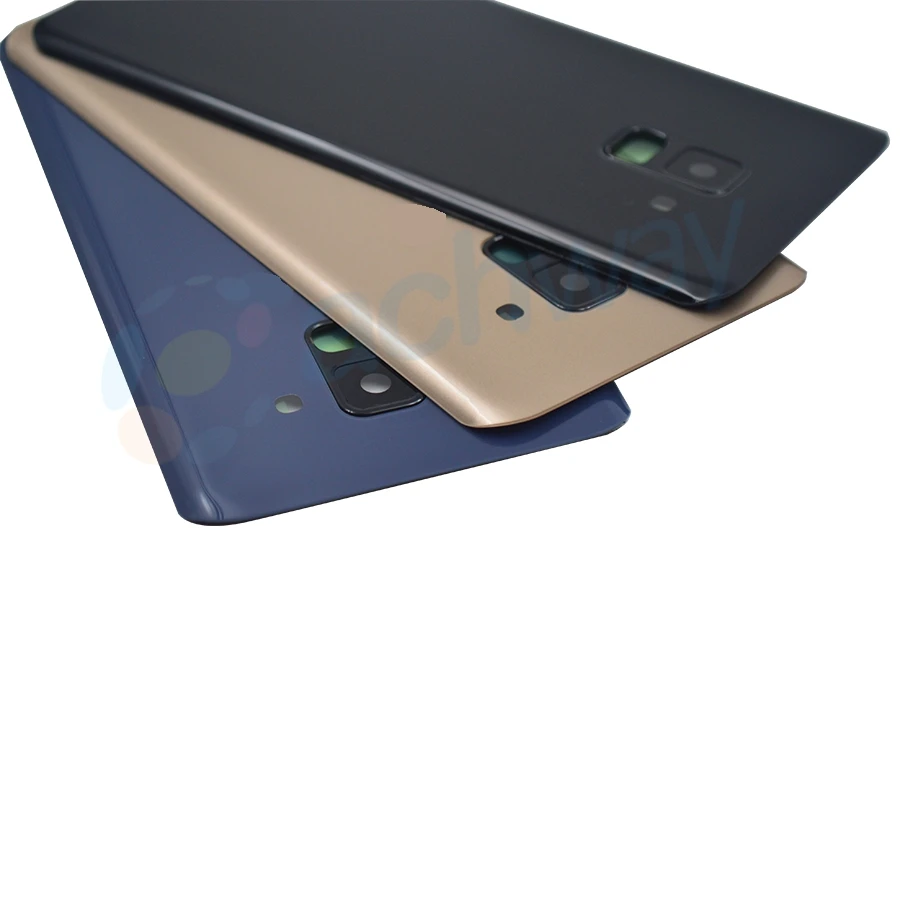 Крышка батарейного отсека для Samsung Galaxy A8 2018 A530 A530F задняя крышка корпуса с