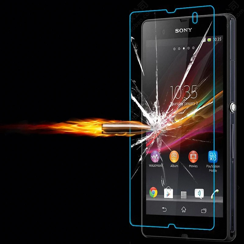 Защитная пленка для экрана из закаленного стекла Sony Xperia Z L36H L36i Yuga C6603 C6602 c660x 5''