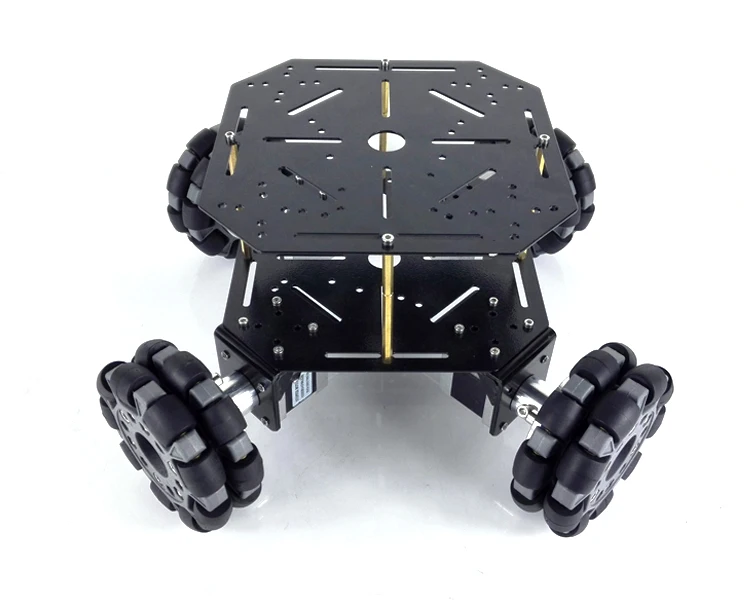 Фото MT200S 4WD 100 мм шасси Omni Wheels Robot Car рама из нержавеющей стали. Мощный двигатель. Для MT200S 4WD 100 мм шасси Omni Wheels Robot Car рама из нержавеющей стали. Мощный двигатель. Для