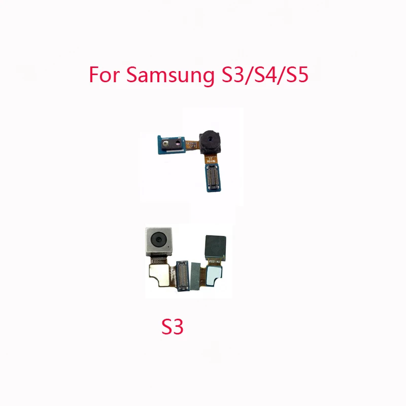 100% Новинка для Samsung S3/S4/S5 фронтальная и задняя камера маленькая основная i9300/i9500/G900F