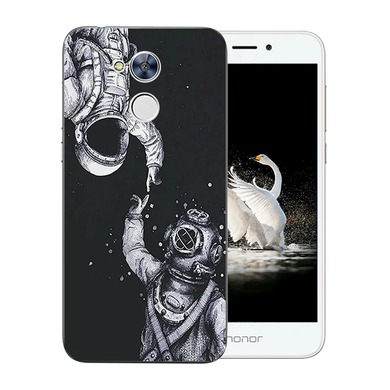 Чехлы для телефонов Huawei Honor 6A задняя крышка 5 0 дюйма 6 A матовый защитный чехол из
