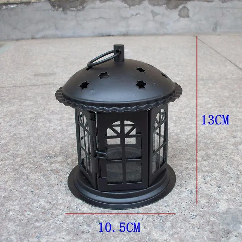 Metal Bird Cage Wedding Candle Holder Lantern Morocco Vintage Small Lanterns For Candles Decorative Cages Moroccan Lamp 020