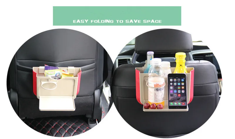 Складной автомобильный мусорный бак Стайлинг водная чашка рама ящик для