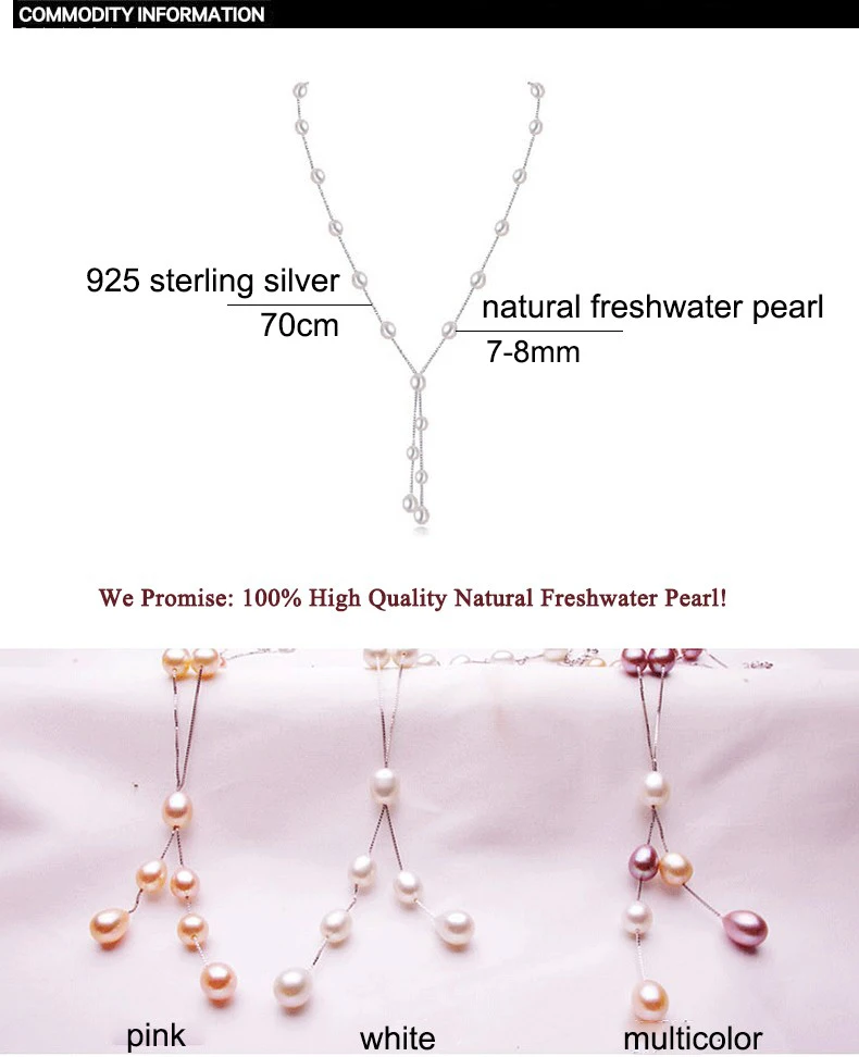 Модное жемчужное ожерелье ZHBORUINI 2019 жемчужные ювелирные изделия серебро 925 пробы