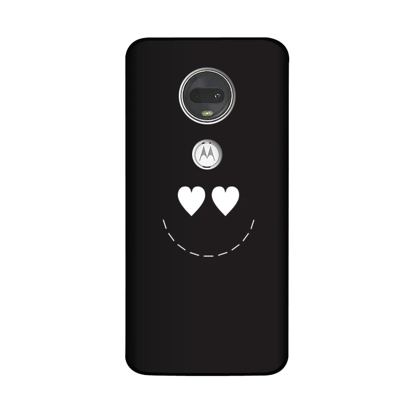 11 Мягкий силиконовый чехол QAQsam для Motorola Moto G7 G 7 Plus Play power с рисунком для Motorola Moto G7 Play Coque - Цвет: 11