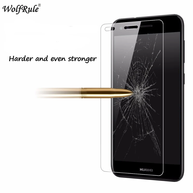 Protector de pantalla de vidrio templado para Huawei P9 Lite Mini, pel&iacute;cula protectora de tel&eacute;fono, 2 uds.-2