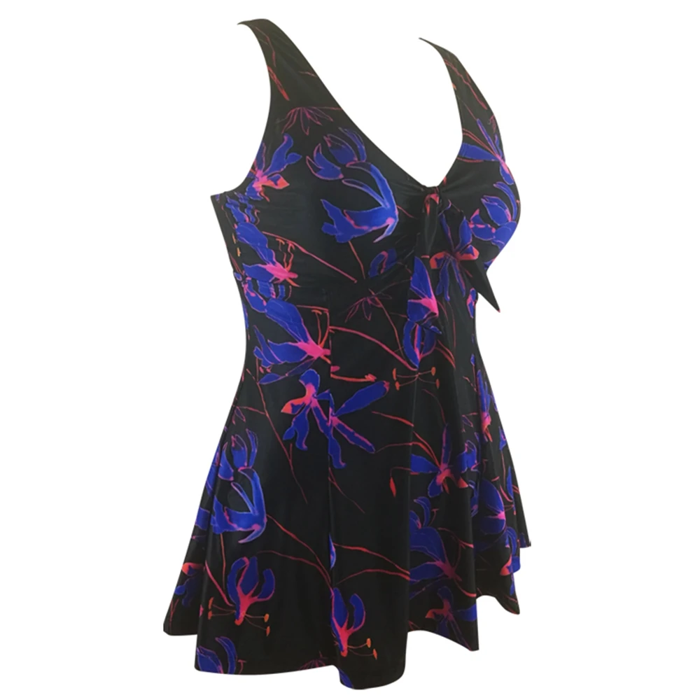 Купальник-танкини MUOLUX из двух частей винтажный купальник с принтом женский