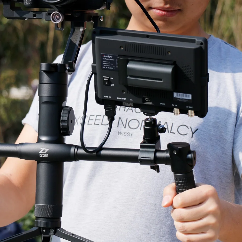 Zhiyun crane аксессуары рельсовый стержень зажим держатель адаптер Алюминиевый