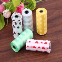 transer 10roll 150pcs degradable pet waste poop bags dog cat clean up refill garbage bag drop shipping q31 30