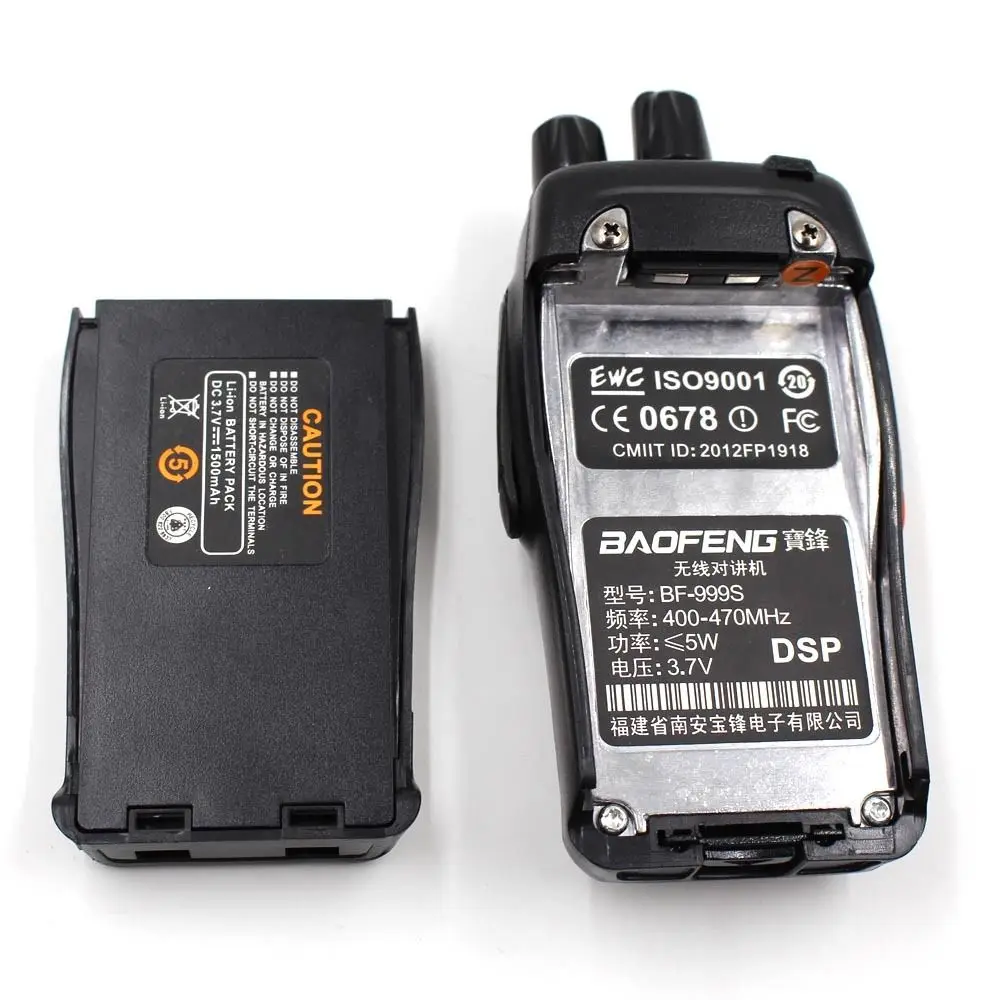 BAOFENG BF 999S портативная рация 5 Вт UHF 400 470 МГц CTCSS двухстороннее радио|uhf 400-470mhz|uhf walkie