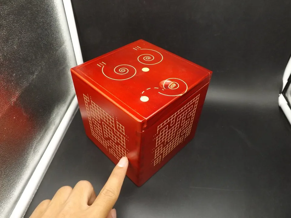 Деревянный лабиринт 3D головоломка коробка подарок встроенный механизм игра игрушка головоломка секретная коробка 13 см