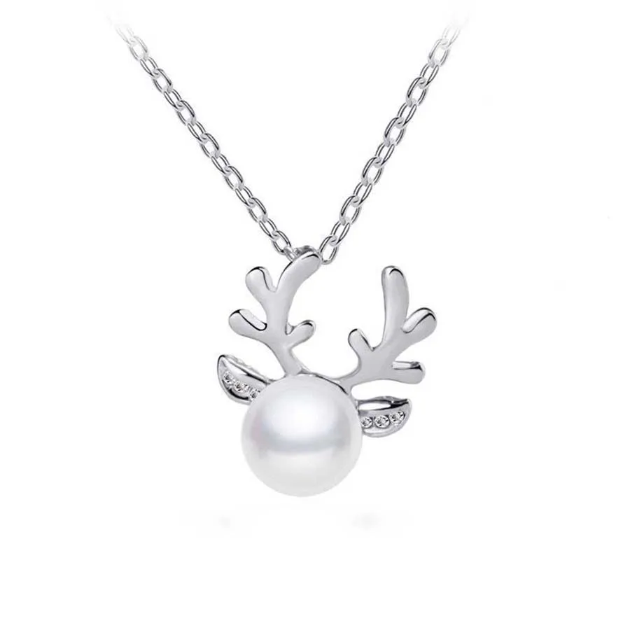 Новый дизайн имитация жемчуга ювелирные изделия с оленьими рогами наборы