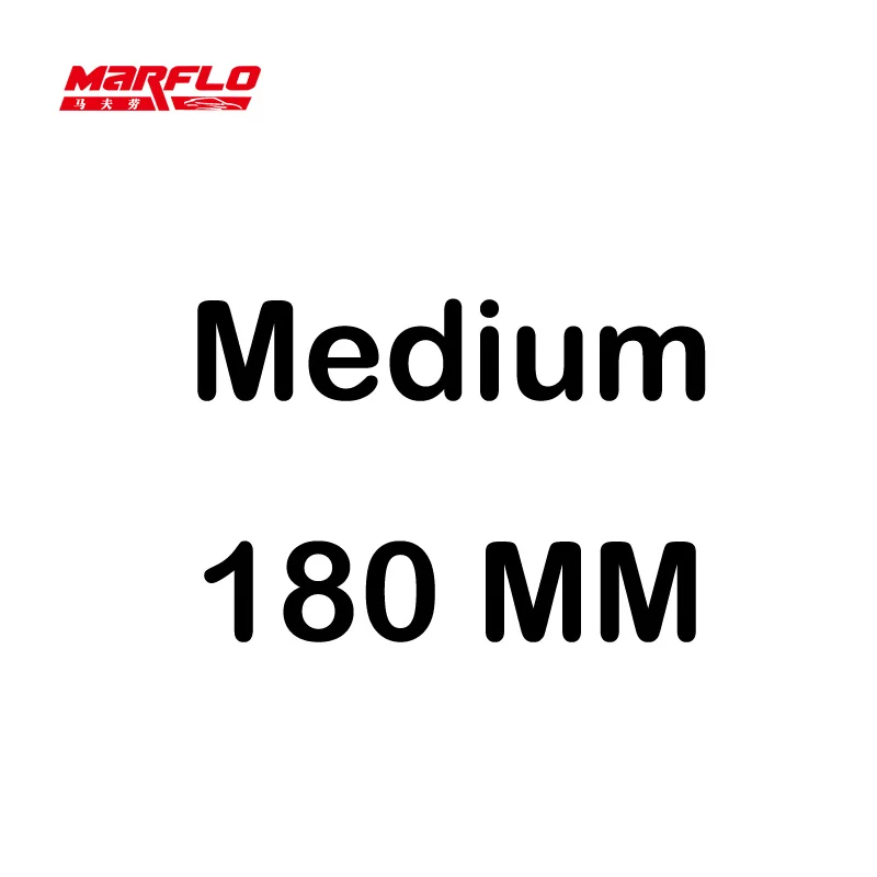 Medium Orange 180mm Marflo губка полировальная подушка двойного действия губка полировальная Подушка Тяжелая средняя тонкая класс 180 мм 150 мм 125 мм 100 мм 80 мм - Цвет: Medium Orange 180mm