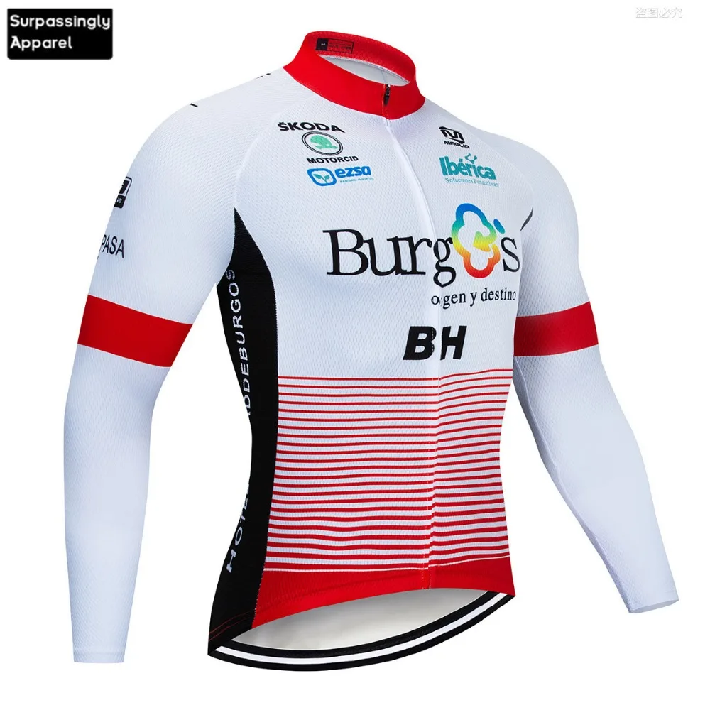 Профессиональная велосипедная Джерси BH Team 2019 с длинным рукавом MTB Ropa Ciclismo мужская
