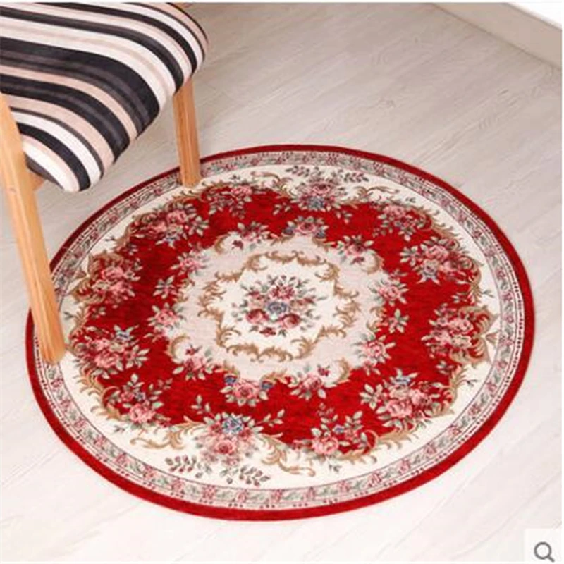 Европейский круглый ковер для гостиной вращающийся стул компьютерный подвесной