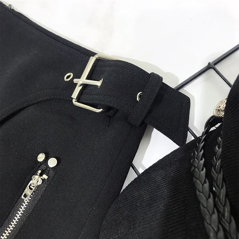 Юбки Женские молнии пояс талии Базовая тонкая высокая талия короткая мини юбка