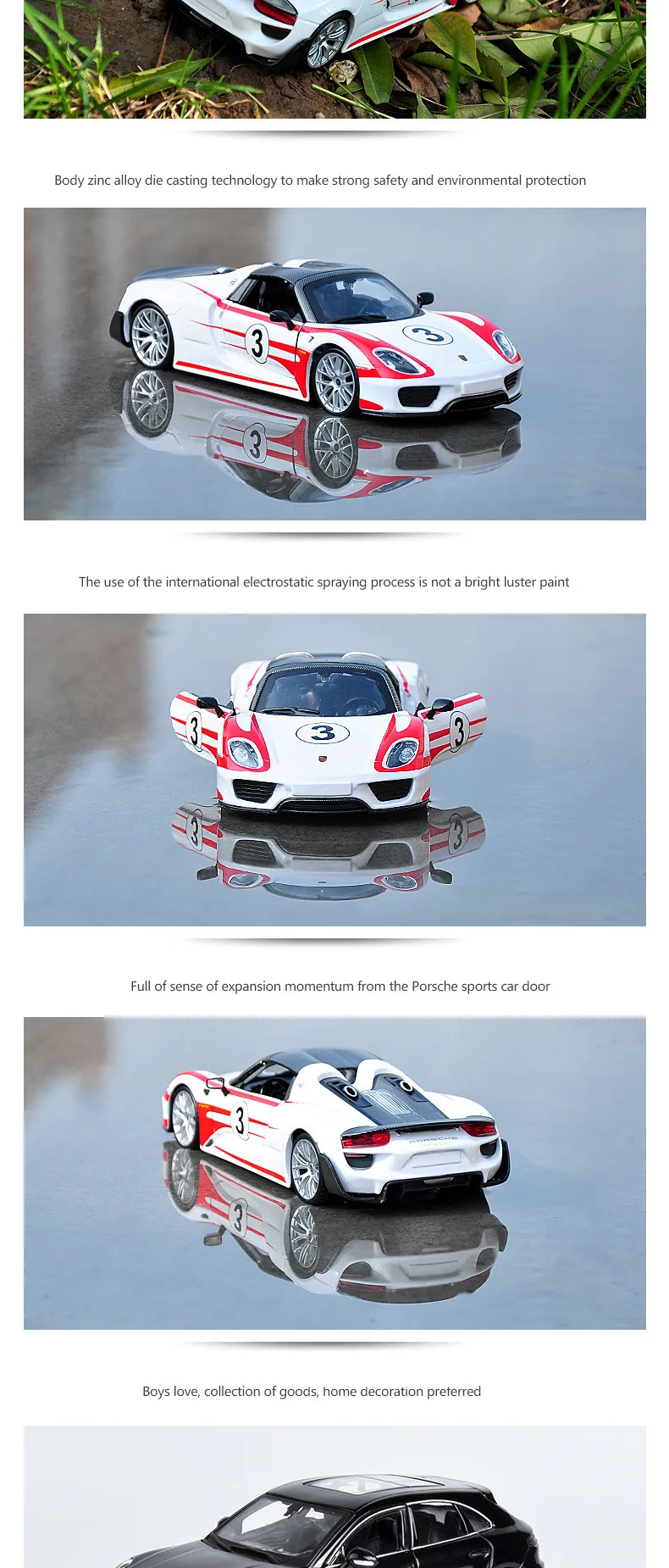 Bburago 1:24 Porsche Macan имитация сплава Модель автомобиля ремесла Коллекция украшения игрушки инструменты подарок