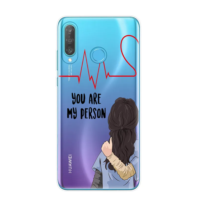 T5414 Мы всегда будем лучшими друзьями BFF силиконовый чехол для huawei P8 P9 Lite mate 10 20 P10 P20 P30 Pro Lite Мягкий ТПУ чехол для телефона - Цвет: T5414