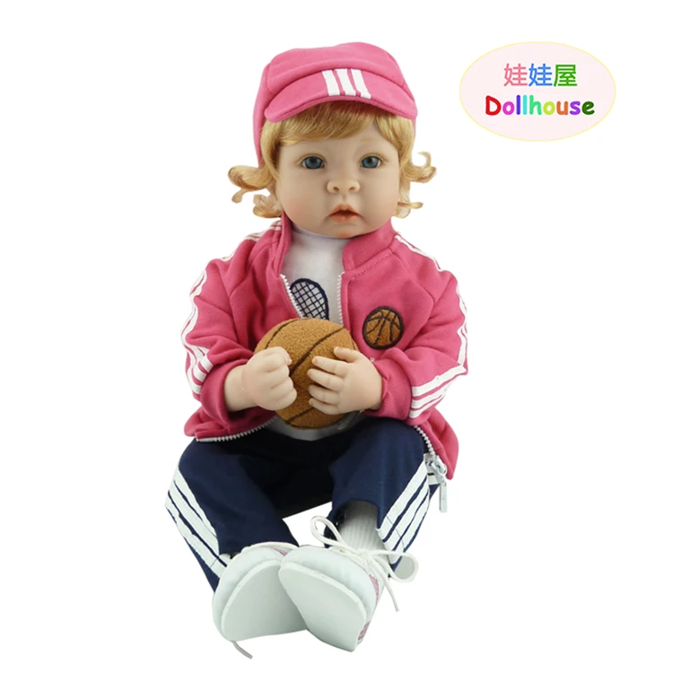 Силиконовые куклы Новорожденные 56 см|boneca brinquedo|silicone reborn babiessilicone |