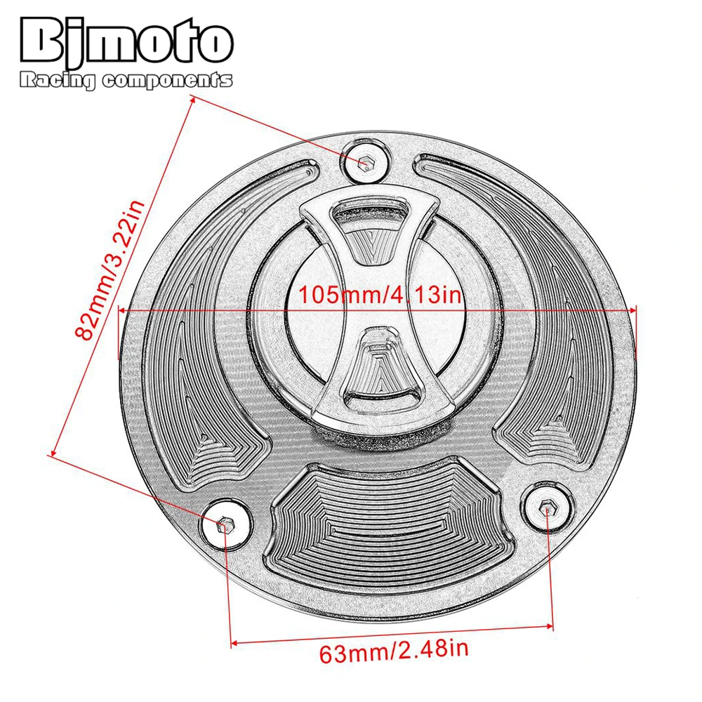

Moto CNC Fuel Tank Cap Cover For Yamaha MT-07 FZ-07 FZ-09 MT-09 SR FZ1 FAZER XJ6 DIVERSION XSR 700 900 ABS SUPER TENERE XT1200ZE