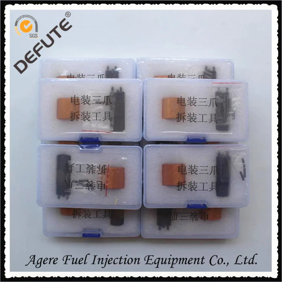 

Common rail Spanners Removing Common Rail Injector Orifice Plate Control Valve, Dismounting Repair Kits Tool With 3 Pin