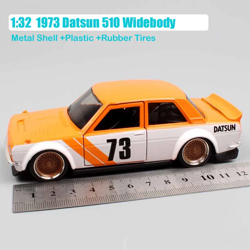 1:32 Масштаб Jada JDM тюнеры Ford GT Datsun 510 Chevy пикап Honda NSX Mazda RX-7 NISSAN Skyline GT-R R35 литая гоночная модель игрушки