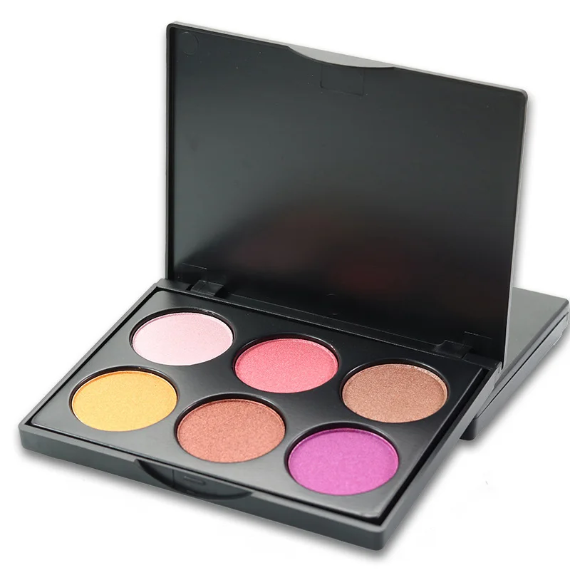 Косметическая палитра теней для век профессиональные водостойкие мерцающие