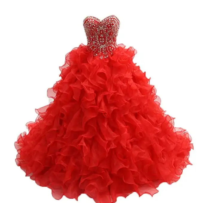 ANGELSBRIDEP Очаровательные платья для Quinceanera 2021 16 лет бальное платье из органзы с