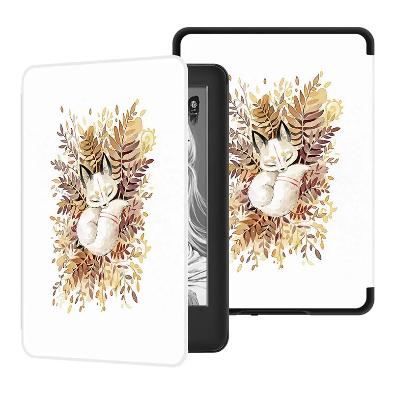 Sleeping fox Чехол для Amazon полностью Kindle( выпуск) легкий из искусственной кожи смарт-чехол для Amazon Kindle 10th Gen E-Reader - Цвет: Sleeping fox