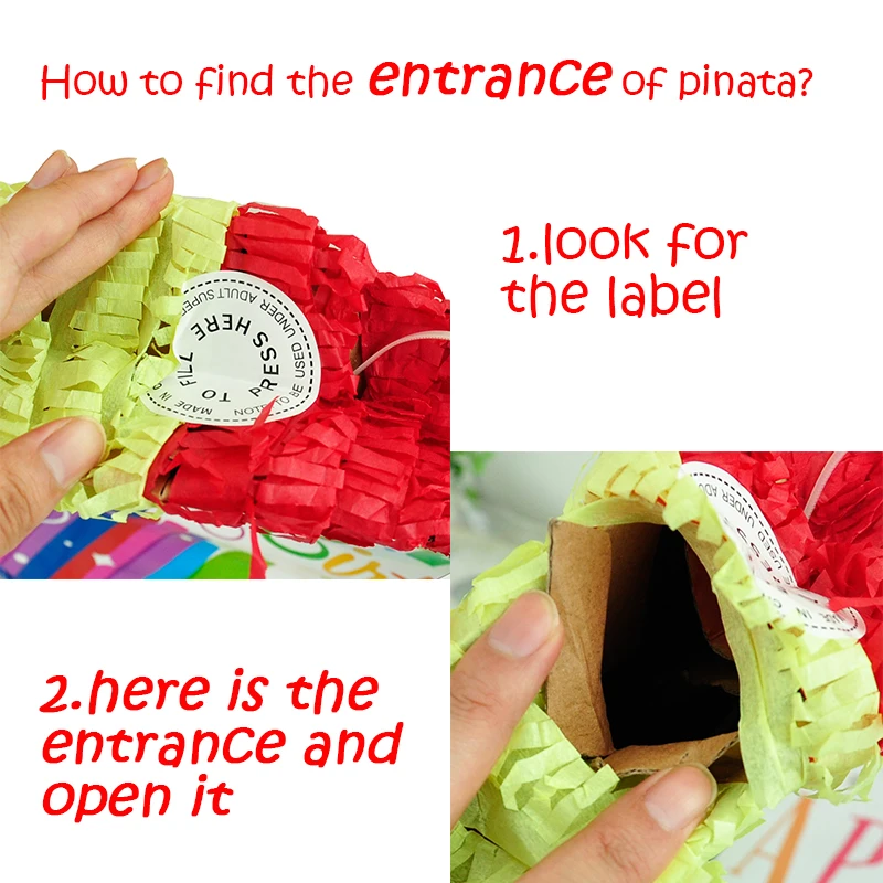 Pinata тематические бумажные Детские сувениры на день рождения игрушки детские
