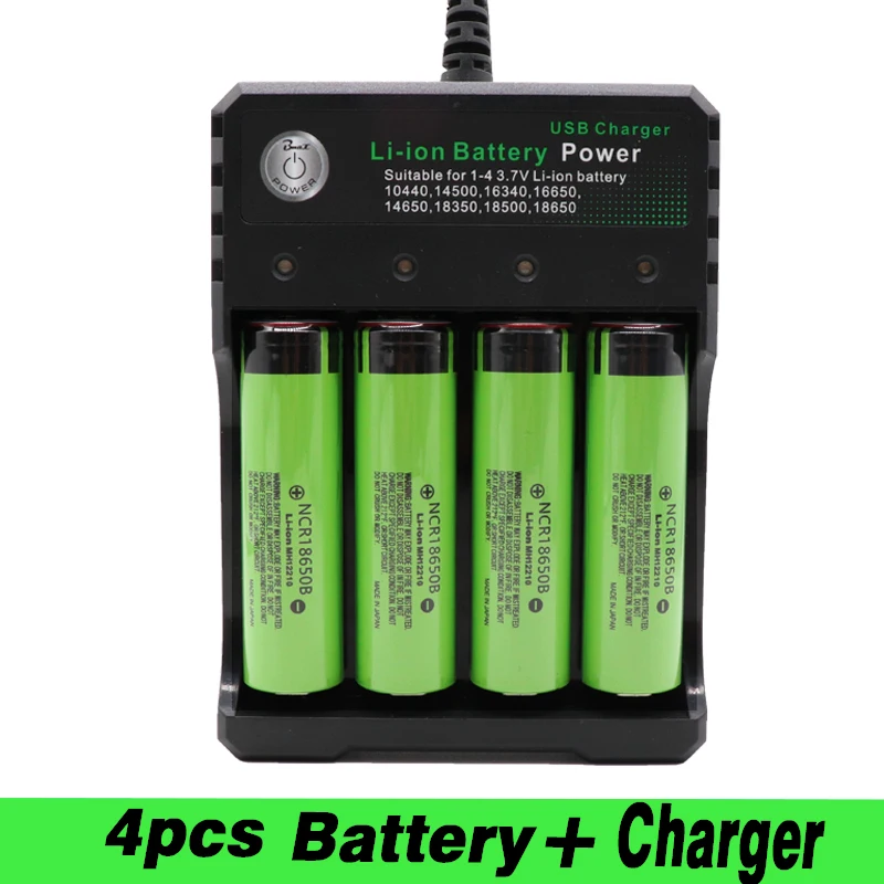 18650 3400 мАч батарея NCR18650B с оригинальными 3 7 V для panasonic подходит фонарей плюс