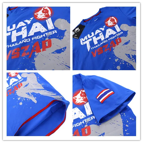 VSZAP XXS-4XL, футболка для бокса, ММА, футболка для тренажерного зала, футболка для борьбы с боевыми искусствами, фитнес-тренировка, муай тайская футболка, MenHomme