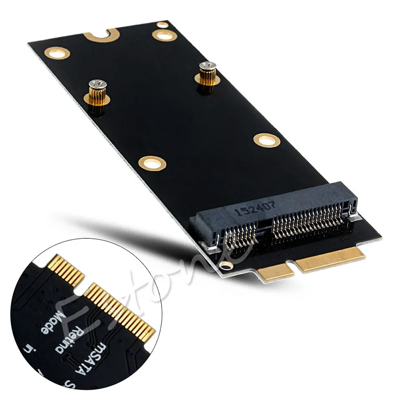 7 + 17 Pin mSATA SSD на SATA адаптер карта для 2012 MacBook Pro A1398 A1425 MC976 C26|ssd to sata|ssd ssdssd for macbook pro |