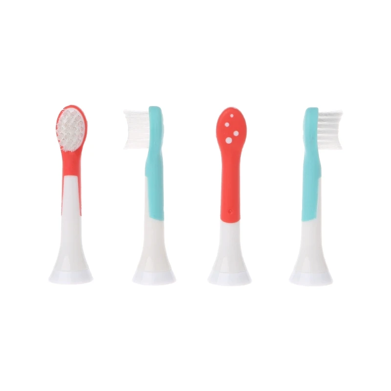 4 шт. детские головки для Philips Sonicare Kids HX6034 замена электрической зубной щетки