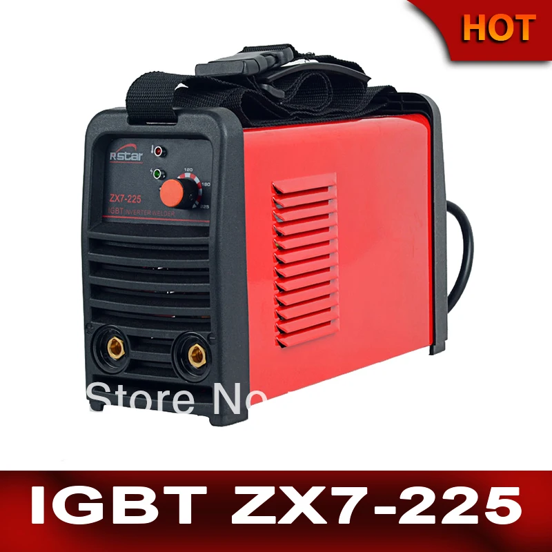 IGBT DC инверторное сварочное оборудование MMA сварочный аппарат ZX7-225(ARC225) бесплатная