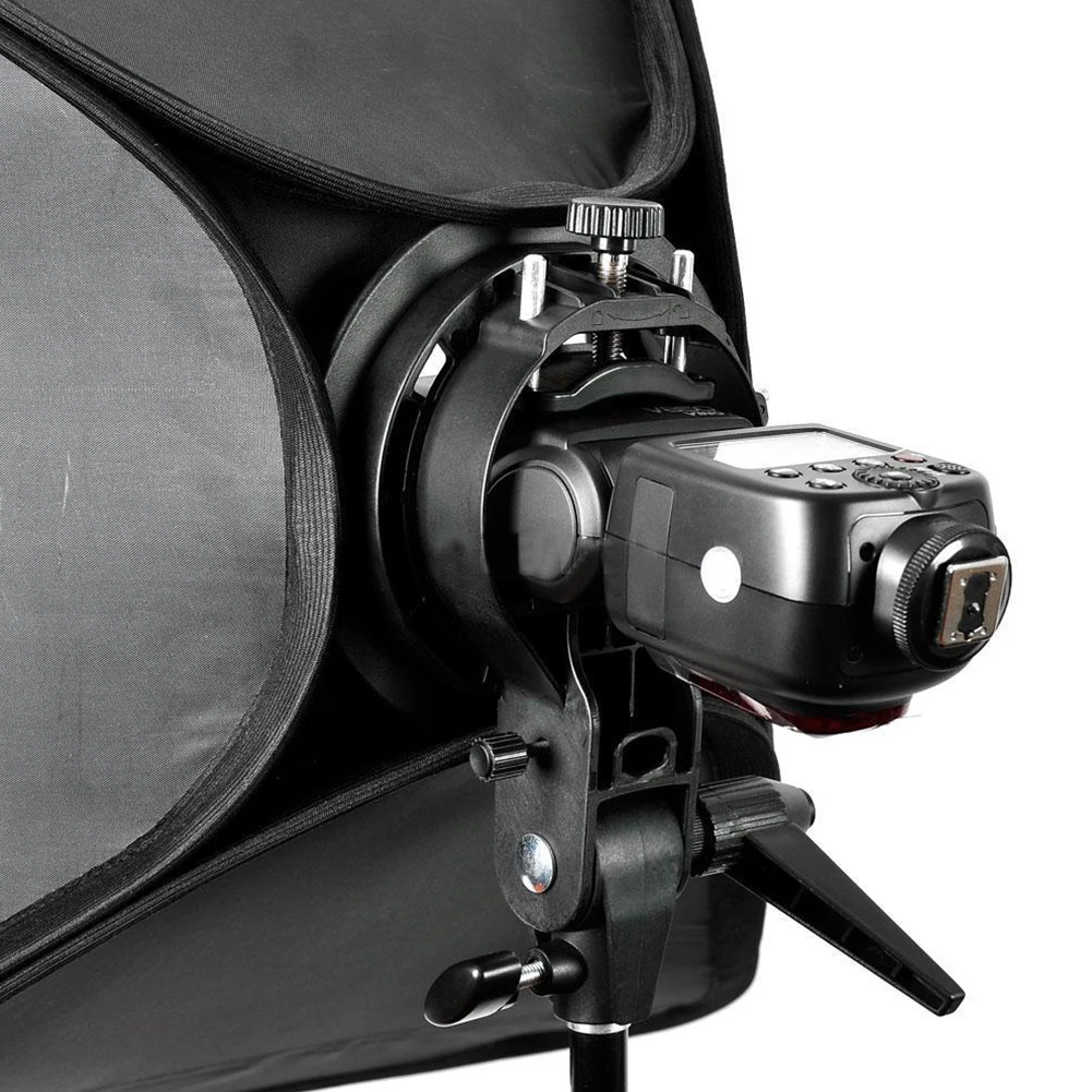 Пластиковый легкий Кронштейн для вспышки камеры Универсальный Professional Speedlite support