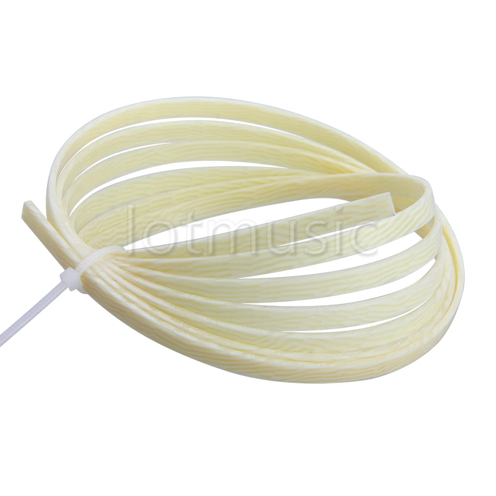 2 шт. гитара связывание Purfling вертикальные полосы целлулоида 5 ширина х 1.5 мм