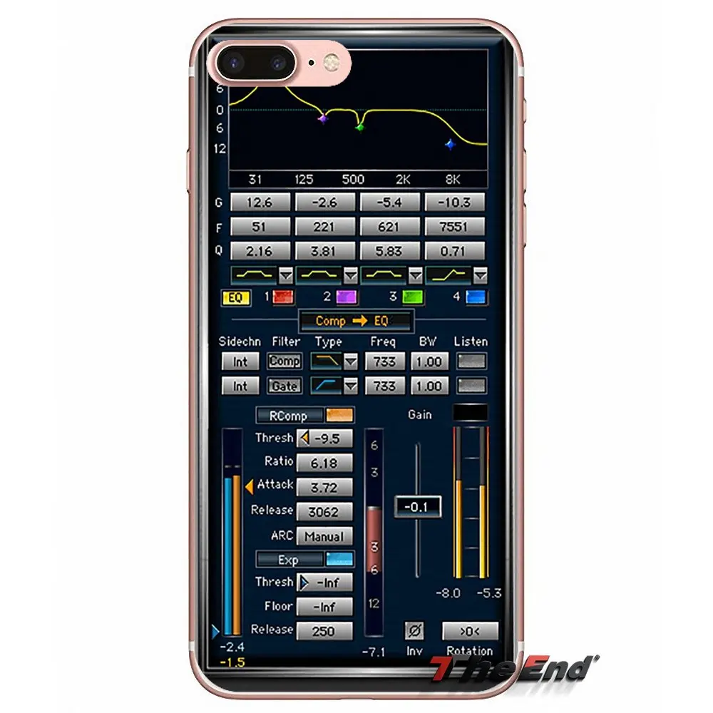 Классический синтезатор Moog ТПУ Прозрачная крышка для sony Xperia M2 M4 M5 E3 T3 XA Z Z1 Z2 Z3 z5