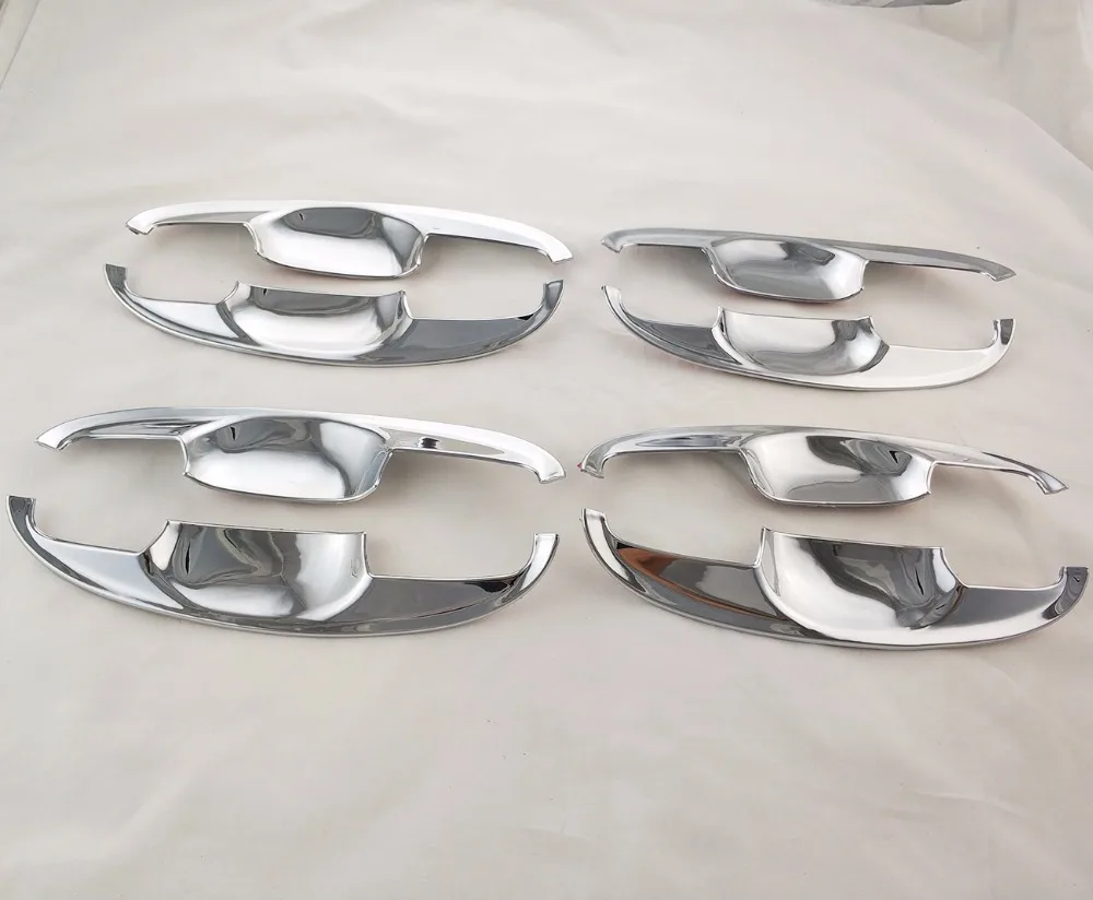 Высокое качество для Toyota Yaris 2005-2013 8 шт. ABS Хромированная Автомобильная дверная ручка Крышка для Prius20 2003 2005 2006 2008 2009