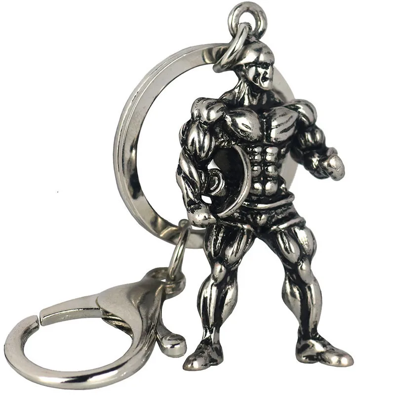 2019 strongman гантели брелок мужской фитнес автомобильный кошелек брелок|Брелоки| |