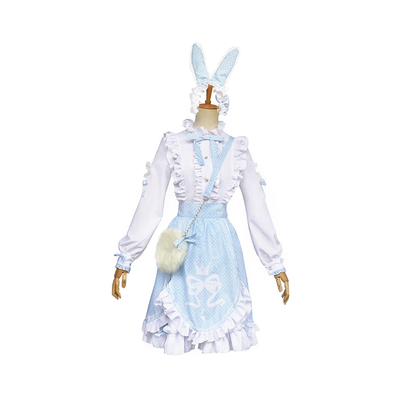 costume Игра Чудо Никки Косплей Костюм прекрасное платье лолиты форма косплей Хэллоуин костюм для женщин - Цвет: costume