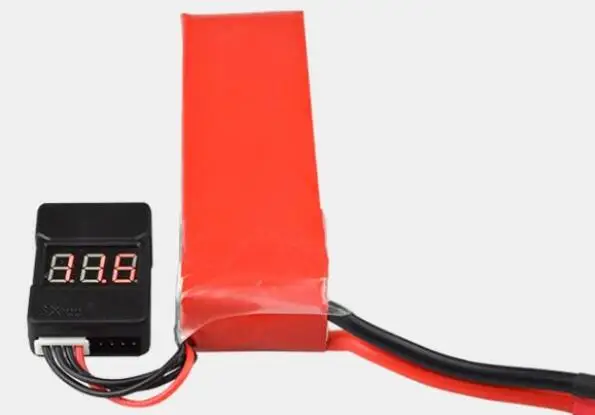 BX100 1-8S Lipo батарея низкого напряжения тестер звуковой сигнал Вольт проверки с