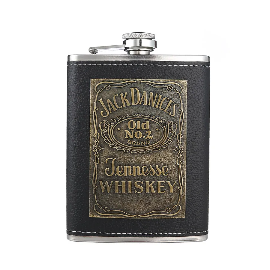 8oz BIUBIUTUA 8 унций в Москву виски бутыль нержавеющая сталь компактная фляжка набор с черной подарочной коробкой - Цвет: 8oz