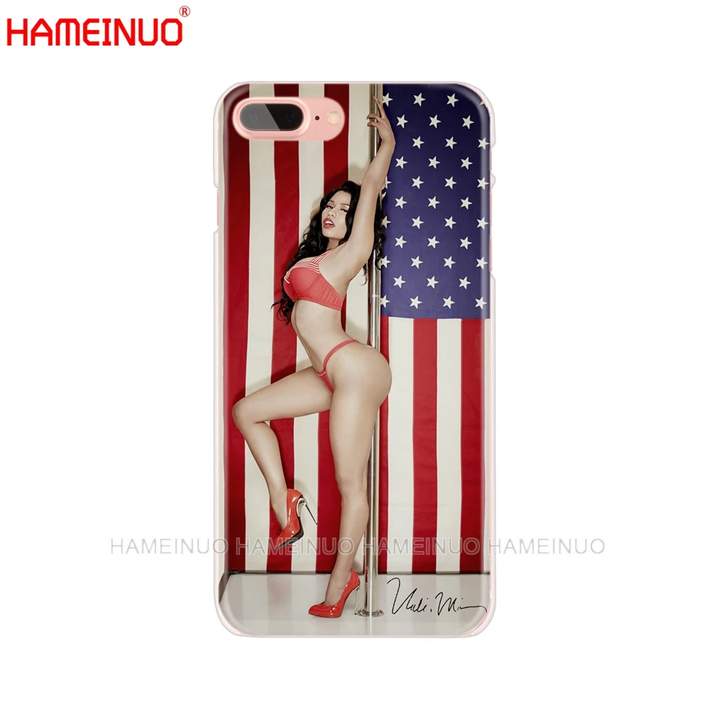 HAMEINUO черный nicki minaj Чехол для мобильного телефона iphone X 8 7 6 4 4s 5 5s SE 5c 6s plus|Бамперы| |