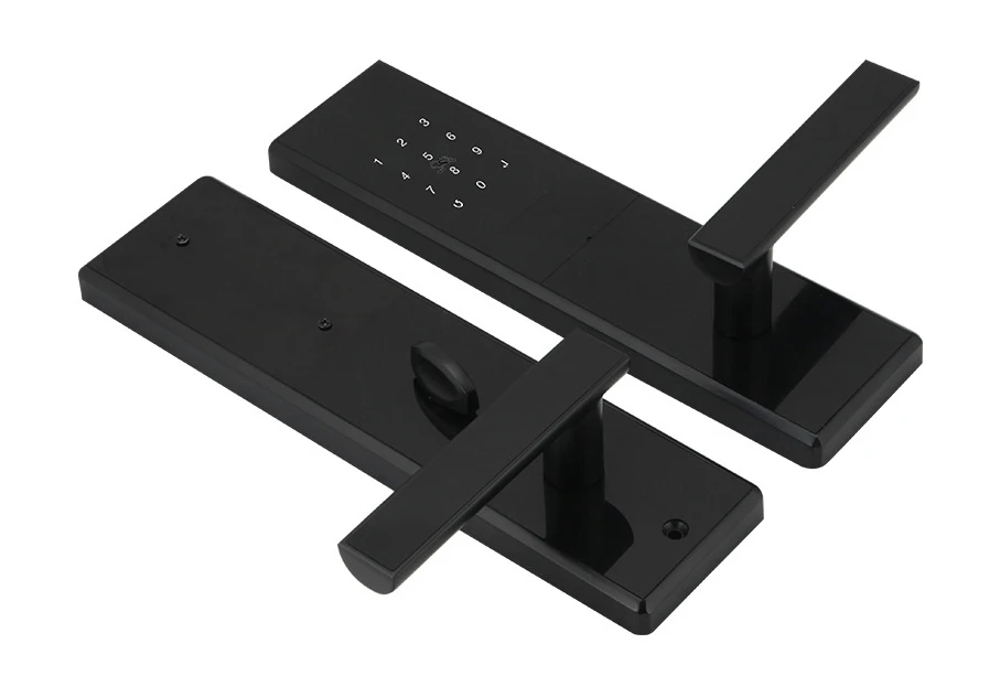 Wifi TTLock приложение электронный дверной замок Bluetooth телефон управление США цилиндр сенсорная клавиатура пароль смарт-карта цифровые замки YOHEEN