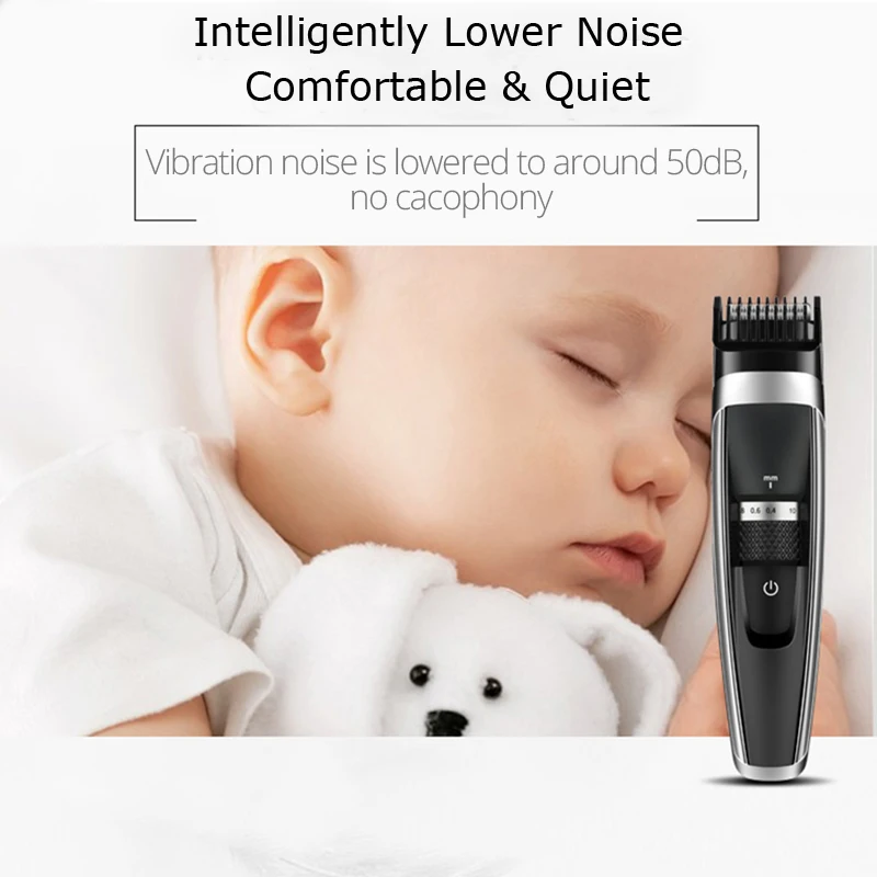 Профессиональная машинка для стрижки волос с низким уровнем шума перезаряжаемый