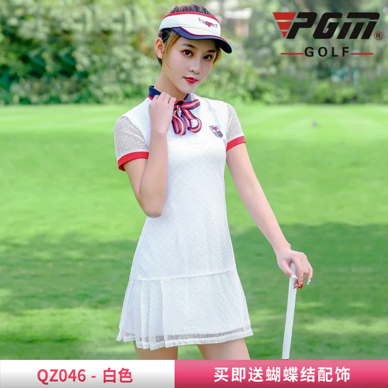 

PGM Golf Dress Women's Dress Summer Women's Dress Breathable Mesh
